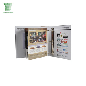 Tùy Chỉnh Bán Buôn In Handmade 2/<span class=keywords><strong>3</strong></span> /4 Lỗ Vòng Chất Kết Dính Giấy A4 Tập Tin Thư Mục Văn Phòng Kraft Tập Tin Giấy - Product Image 5