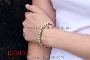 Doble Capa blanco turquesa banda de repuesto para <span class=keywords><strong>fitbit</strong></span> cargo relojes de Pulsera - Product Image 4