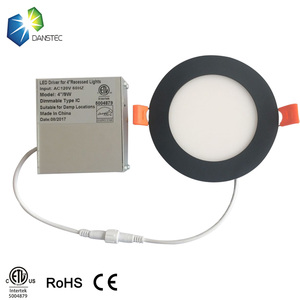 Plafonnier encastré en béton Etl Energy Star Listed 3cct 5cct 4 pouces 9w <span class=keywords><strong>Led</strong></span> Plafonniers <span class=keywords><strong>de</strong></span> cuisine - Product Image 2