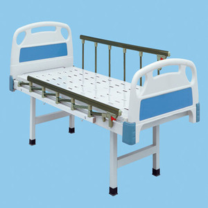Equipos médicos plana móvil cama de hospital con ruedas clínica equipo - Product Image 1