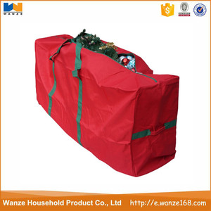 Heavy duty water resistant Christmas tree extra large storage bag with zipper