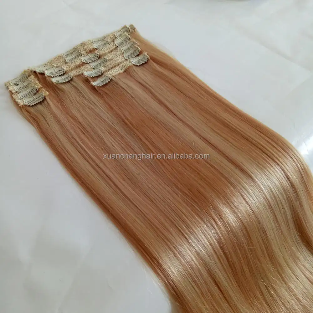 Wholesale Cheap Factory Price Virgin Remy Clip In Human Hair Extensions