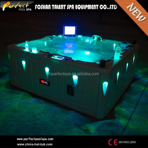 Cleopatra extérieure bain à remous spa avec Multi - couleur LED lumière - Product Image 1