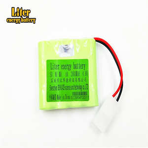 EL enchufe 4,8 V 2800 mAh de juguete de Control remoto de iluminación eléctrica iluminación de <span class=keywords><strong>las</strong></span> instalaciones de seguridad 4 * AA Ni-MH batería RC juguetes del grupo de la batería - Product Image 2