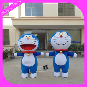 Giappone popolare personaggio dei cartoni animati doraemon costume della mascotte