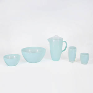 ชุดจานชามสีเหลืองทันสมัยสำหรับปาร์ตี้พร้อมถ้วย - Product Image 2