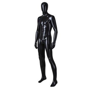 Maniquí Masculino Negro de <span class=keywords><strong>Cuerpo</strong></span> <span class=keywords><strong>Completo</strong></span> para Exhibición de Ropa en Tiendas, con Diseño de Moda y Pene - Product Image 1