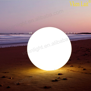 Bola de luz Led recargable para exteriores, 16 <span class=keywords><strong>colores</strong></span>, resistente al agua, diámetro de 20cm, RGBW, para jardín - Product Image 4