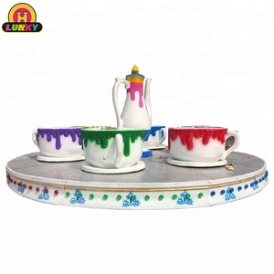 <span class=keywords><strong>Center</strong></span> de divertissement familial équipement foire parc à thème enfants café tasse tour pour vente - Product Image 5