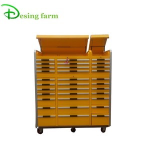 Établi d'armoire de boîte à outils en métal de qualité bon marché avec des roues à vendre - Product Image 1