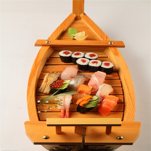 100% naturale di bambù barca di sushi fornitori di oro - Product Image 3