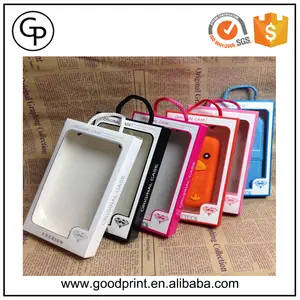 Customized plastic mobile phone case packaging / cell phone case packaging box / iphone case packaging box