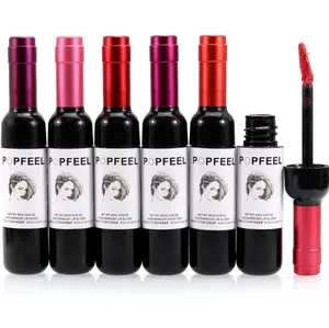 Popfeel Red Wine Stain Lip Tint Moisture Long Lasting Lip Gloss Waterproof <strong>Kiss</strong> <strong>Proof</strong> Matte <strong>Lipstick</strong> - Product Image 1