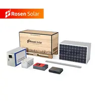 광 Solar 전기를 발전기 1kw Solar System Kit 와 Battery