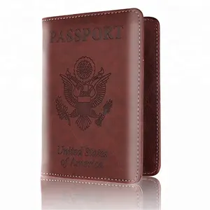 Travel Passport Case International Passport Holder with Rfid Blocking