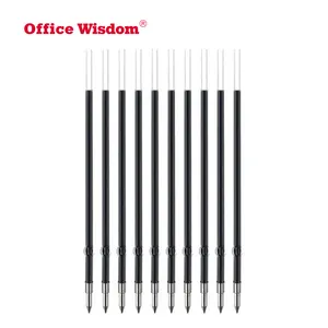 Manufacture wholesale ballpoint pen refills Factory direct sales ball pen ink refill Plastic or metal pen refills