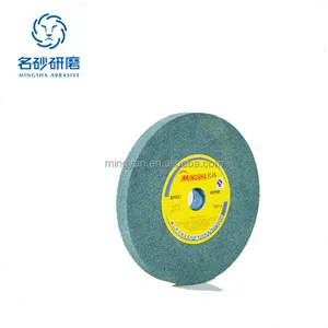 green abrasive polishing buffing GC stone flat cylindrical disc type pencil grinding wheel