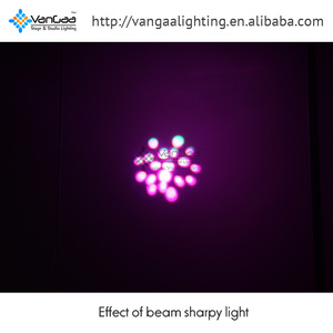 Décorations de mariage <span class=keywords><strong>Lyre</strong></span> <span class=keywords><strong>Beam</strong></span> <span class=keywords><strong>7r</strong></span> 230 R7 DMX Projecteurs à tête mobile en aluminium avec LED blanc chaud pour utilisation hôtelière - Product Image 2