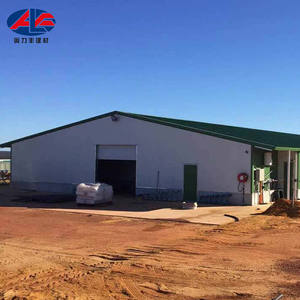 A basso costo in acciaio pollame capannone polli da carne di pollame fattoria casa di design uovo di pollo costruzione di casa per i livelli - Product Image 3