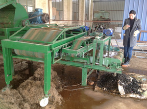 Chưa lưu hoá Màu Xanh Lá Cây lốp phế liệu cao su dây thép tách máy - Product Image 3