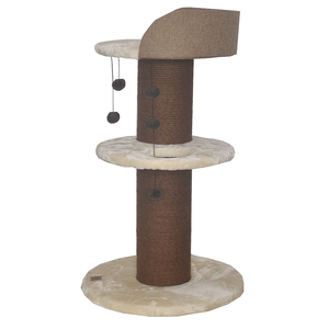 Le luxe trois niveaux <span class=keywords><strong>chat</strong></span> Condo maison <span class=keywords><strong>arbre</strong></span> meubles <span class=keywords><strong>chat</strong></span> plate-forme <span class=keywords><strong>chat</strong></span> jouer poste anti-rayures protecteur - Product Image 3