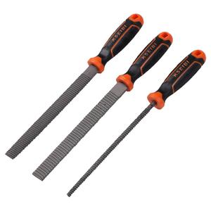 Cao Cấp 3Pcs Chế Biến Gỗ Bàn Tay <span class=keywords><strong>Rasp</strong></span> Tập Tin Thiết Lập Bao Gồm Nửa Tròn, Phẳng, Vòng Tập Tin - Product Image 2