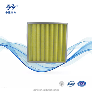 Pannello in alluminio Pieghettato Filtro di Ricambio con efficienza <span class=keywords><strong>CTA</strong></span> G3 G4 - Product Image 1
