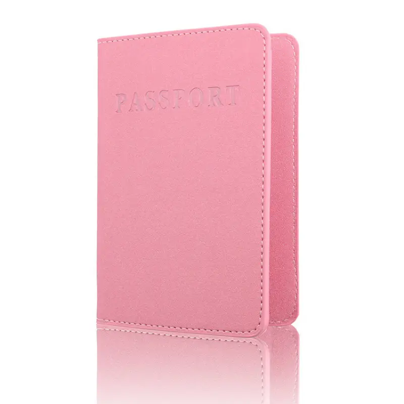 PU Leather Passport Bag Multifunction Travel Credit Card Holder