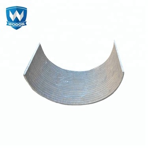 Wodon composto bimetallico piastre Abrasive per scivolo fodera di usura personalizzata - Product Image 6