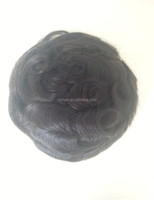 Perruque pour hommes, nouveau système de remplacement de cheveux, Base mono-base, toupet, Lace Front,