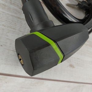 सुरक्षा विरोधी चोरी के लिए केबल ताला उपयोग बाइक तार 2 चाबियाँ निर्माता रिमोट के साथ साइकिल ताला बाइक ताला - Product Image 6