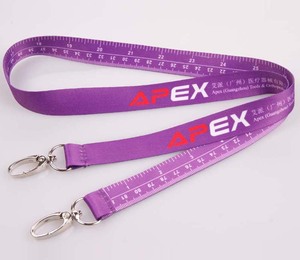 De color púrpura doble clip de <span class=keywords><strong>nike</strong></span> lanyard mayorista - Product Image 3