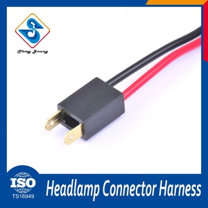 Bueno Odm Oem sostenedor de bulbo 2 pines macho cable conector hembra arnés de cableado del automóvil - Product Image 3