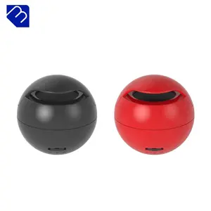 OEM Nice Multicolor Portable Small Round Remote Control Little Ball Egg Shaped Rechargeable Stereo Mini Bluetooth Selfie Speaker