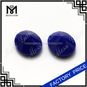 Wuzhou fábrica precios ronda sintético duro nano azul lapislázuli <span class=keywords><strong>piedra</strong></span> - Product Image 3