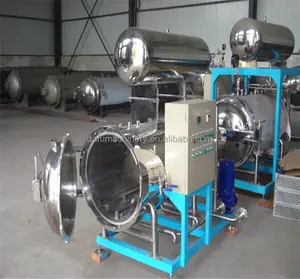 Whole Stainless Steel Diameter 1.5m and length 4m Industrial Autoclave Machine Sterilizer