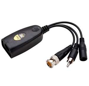 جديد تصميم الطاقة بيانات الفيديو <span class=keywords><strong>balun</strong></span> موصل RJ45 CCTV جهاز الإرسال والاستقبال <span class=keywords><strong>Balun</strong></span>