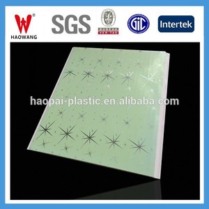 surface motif étoile rouge dans le marché algérie PVC dalle de plafond / PVC panneau de plafond - Product Image 2