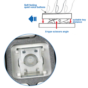 OEM renk için Ultra-ince Bluetooth 3.0 Klavye iPad 2/iPad - Product Image 4