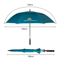 En kaliteli promosyon ucuz özel Logo baskı Golf şemsiyesi