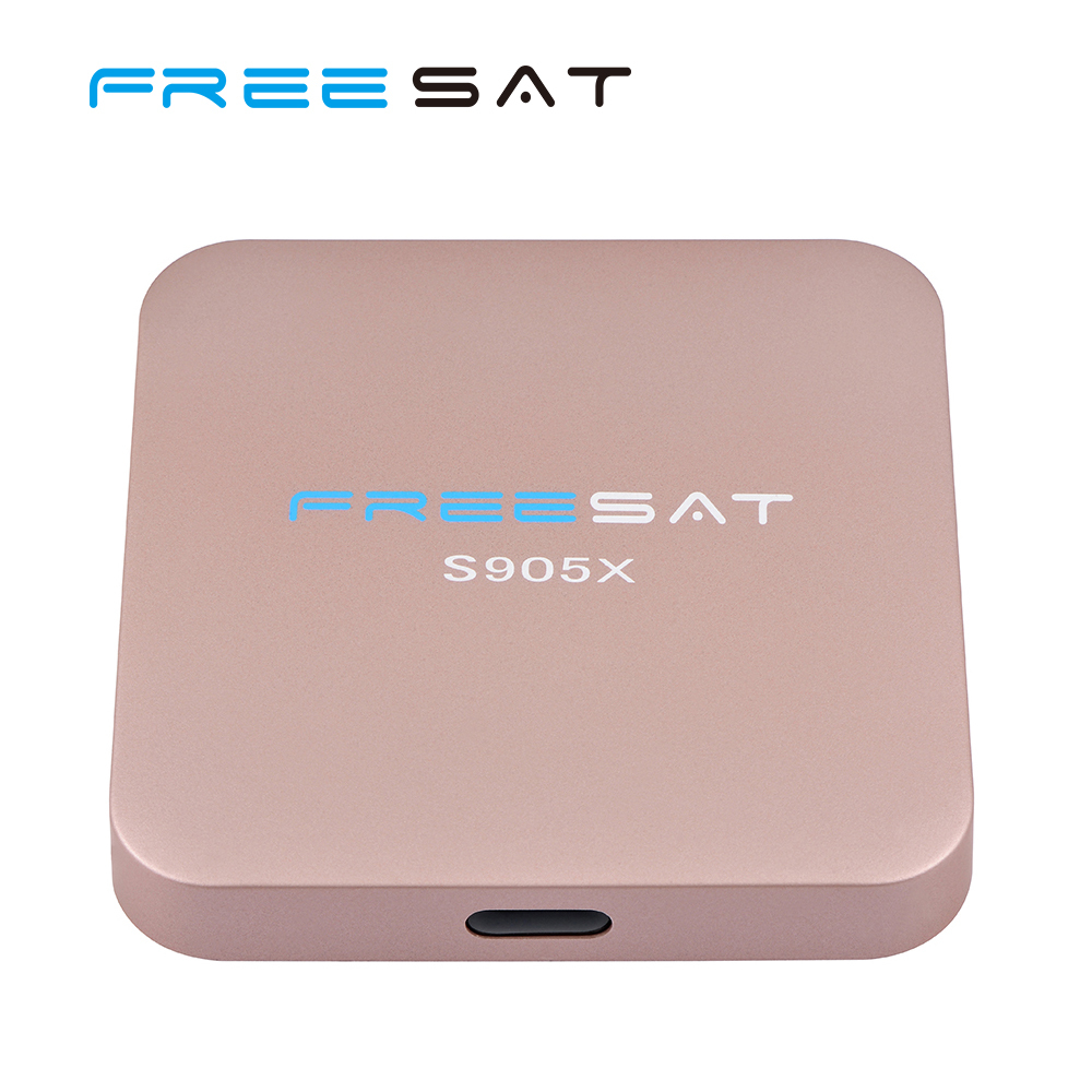 Amlogic Freesat S905X Firmware Android 6.0 Smart TV Box 2 GB Ram 16 GB Rom Soporte Canales Árabes