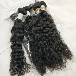 Letsfly extensão de cabelo, 100% virgin, cabelo ondulado, ondulado, brasileiro, solto, 10 pacotes de extensões, frete grátis