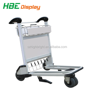 <span class=keywords><strong>3</strong></span> 바퀴 공항 알루미늄 수화물 손수레 - Product Image 3