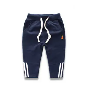 2018 primavera ragazzo pantaloni sportivi pantaloni all'ingrosso del bambino del cotone vendita diretta della fabbrica