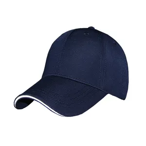 Cap Factory Custom High Quality 6 Panel Blue Hip-Hop Style Head Breathable Golf Cap For Children
