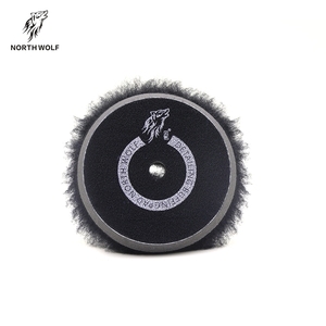 Nord Lupo Lana di Taglio Pad Car Detailing DA Lana Lucidatura Pad Cina Vendita Calda Della Fabbrica di Lana di Lucidatura Pad - Product Image 3