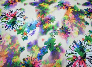 popolare tessuto chiffon della dinna abita 75D chiffon per abiti 100% piliestere di chiffon stampa - Product Image 1
