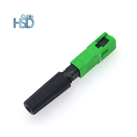Conector rápido SC APC para redes FTTH Equipo de fibra óptica ensamblado en campo rápido Conector rápido SC UPC APC