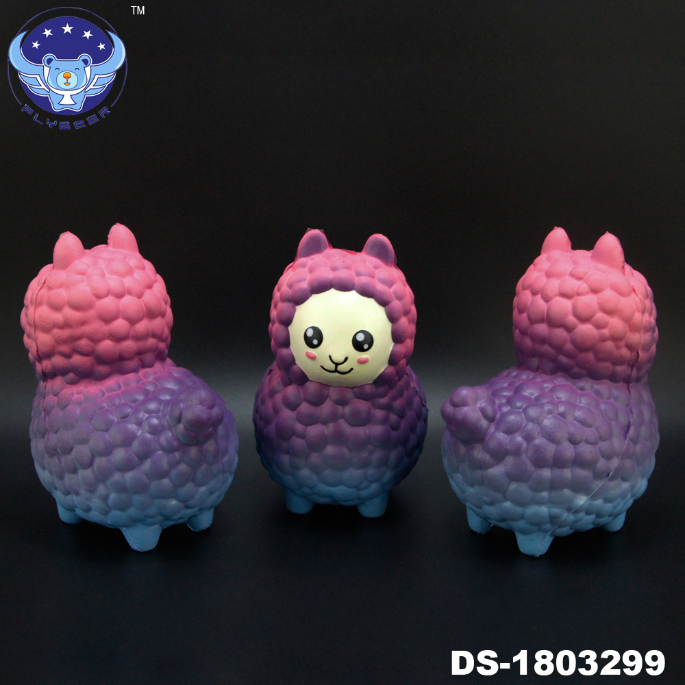 Планки Альпака ягненка стресс игрушки, jumbo овец ЖИВОТНЫЕ мягкими Kawaii замедлить рост squeeze стресса мягкие игрушки для