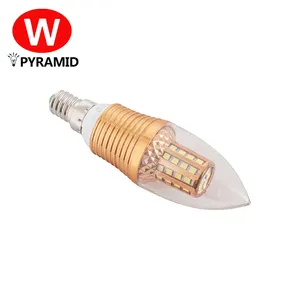 Wholesale Price 220v E14 LED Candle Light 7W LED Candle Bulb For Home Retro Decoration